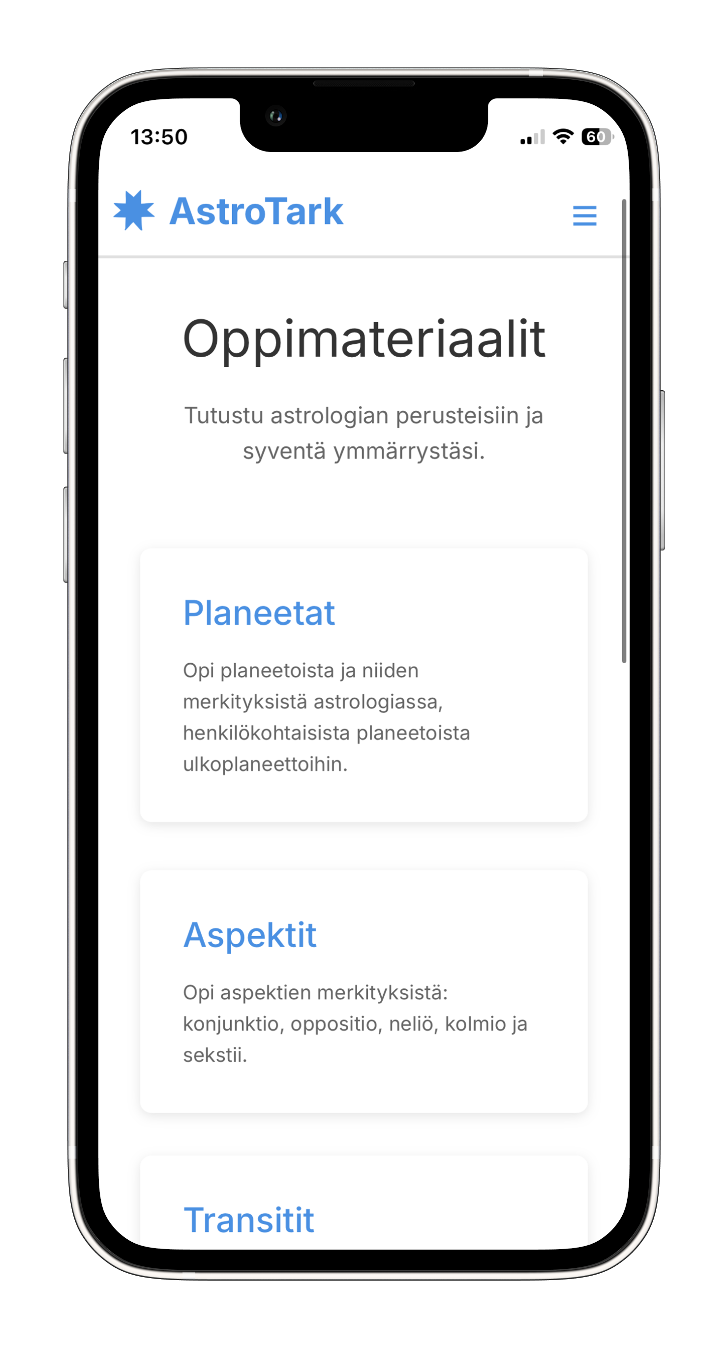 Omat Kartat & Oppimateriaali